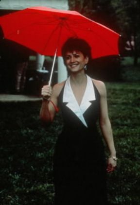 Holly Hunter interprete di Dentro la notizia (1987) di J.L. Brooks.De Agostini Picture Library
