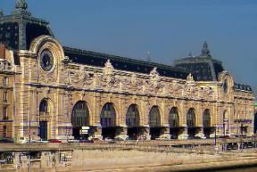 MusÃ©e d'Orsay . La facciata del museo parigino inaugurato nel 1986.De Agostini Picture Library/C. Sappa