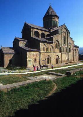 Georgia. La cattedrale di Svetitskhoveli a Tbilisi.De Agostini Picture Library/C. Sappa