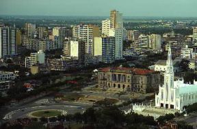 Maputo. Una veduta della capitale del Mozambico.De Agostini Picture Library/S. Vannini