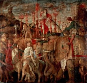 Andrea Mantegna. Trionfo di Cesare (Londra, Royal Collection).Londra, Royal Collection