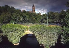 Glasgow. Veduta di Kelvingrove Park.De Agostini Picture Library / G. Wright