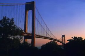 Ponte. Il ponte G. da Verrazano a New York (1964).De Agostini Picture Library/G. SioÃ«n