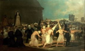 Francisco Goya y Lucientes. Processione dei flagellanti (Madrid, Academia de San Fernando).De Agostini Picture Library / G. Dagli Orti