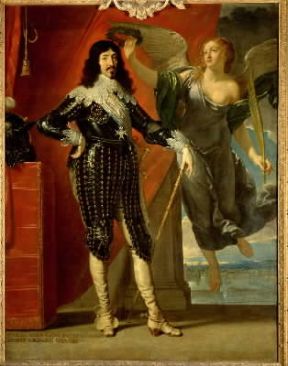 Luigi XIII viene incoronato dalla Vittoria in un dipinto di Ph. de Champaigne (1635; Parigi, Louvre).De Agostini Picture Library/G. Dagli Orti