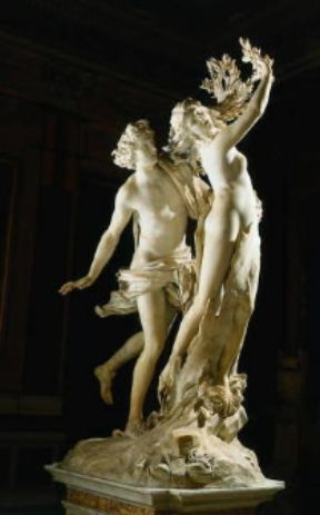 Barocco. Apollo e Dafne di Gian Lorenzo Bernini (Roma, Galleria borghese).De Agostini Picture Library/G. Dagli Orti