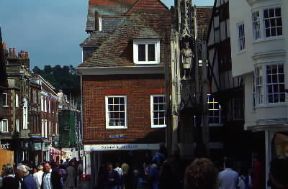 Winchester. Veduta della High Street.De Agostini Picture Library/G. Wright