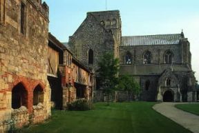 Winchester. Veduta dell'Ospedale della Santa Croce.De Agostini Picture Library/G. Wright