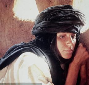 Cinema. Debra Winger in Il tÃ¨ nel deserto di B. Bertolucci (1990).De Agostini Picture Library