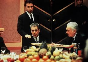 Ford Francis Coppola. Una scena da Il Padrino III (1990).De Agostini Picture Library