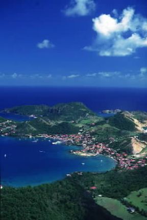 Guadalupa. Veduta di Terre-de-Haute nelle isole Les Saintes.De Agostini Picture Library / S. Amantini