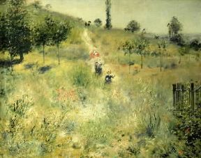 Pierre-Auguste Renoir. Sentiero fra le erbe (Parigi, MusÃ©e d'Orsay).De Agostini Picture Library/G. Dagli Orti
