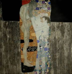 Simbolismo . Le tre etÃ  di Gustave Klimt (Roma, Galleria Nazionale d' Arte Moderna). De Agostini Picture Library/G. Nimatallah