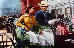 Attore. Clark Gable e Vivien Leigh.De Agostini Picture Library