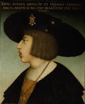 Ferdinando I in un ritratto giovanile conservato negli Uffizi di Firenze.De Agostini Picture Library/A. Dagli Orti