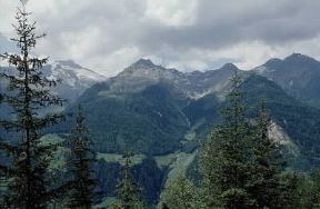 Alpi Aurine. Veduta del gruppo montuoso dominante la valle omonima.De Agostini Picture Library/G. Vergani