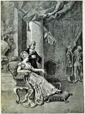 Commedia. Una scena de La sposa sagace di Goldoni.De Agostini Picture Library / A. Dagli Orti