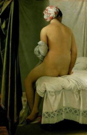 Jean-Auguste-Dominique Ingres . Bagnante di ValpinÃ§on (1808; Parigi, Louvre).De Agostini Picture Library/G. Dagli Orti