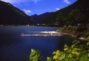 Trentino Alto-Adige. Veduta del lago di Ledro (Trento).De Agostini Picture Library/A. Dagli Orti