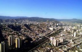 Caracas. Una veduta della capitale venezuelana.De Agostini Picture Library/G. SioÃ«n