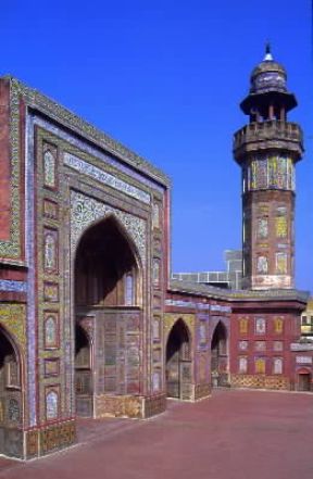 Lahore. La moschea di Wazir Khan.De Agostini Picture Library/W. Buss