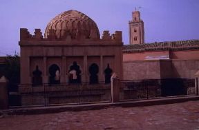 Almoravidi. Cupola almoravide nella moschea Be Youssef di Marrakech.De Agostini Picture Library/C. Sappa