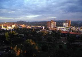 Kampala. Una veduta della capitale ugandese.De Agostini Picture Library/G. Wright
