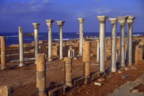 Libia. Le rovine della basilica centraleDe Agostini Picture Library/C. Sappa