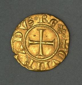 Moneta. Genovino d'oro del sec. XIII.De Agostini Picture Library / A. Dagli Orti