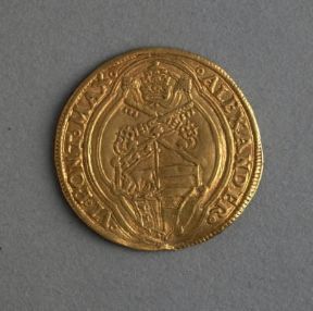 Moneta. Fiorino d'oro del sec. XV.De Agostini Picture Library / A. Dagli Orti