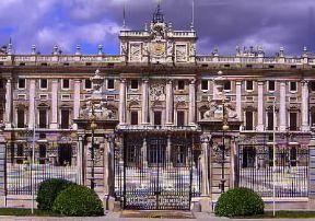 Madrid. La facciata del Palacio Real.De Agostini Picture Library/W. Buss