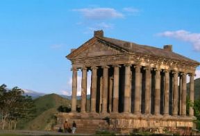 Armenia. Tempio romano del sec. I nei pressi della cittÃ  di Garni.De Agostini Picture Library/W. Buss