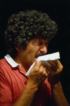 Lo starnuto. Starnuto. Questo sintomo, tipico dell'irritazione nasale, consiste in una profonda inspirazione seguita da un'espirazione brusca, con fuoriuscita esplosiva d'aria dalle vie respiratorie. 