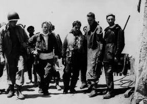 Roberto Rossellini. Una scena di Paisà (1946).De Agostini Picture Library Roberto Rossellini. Una scena di Paisà (1946).De Agostini Picture Library