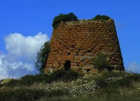 Sardegna. Uno dei numerosi nuraghi della zona di Macomer.De Agostini Picture Library / A. Vergani