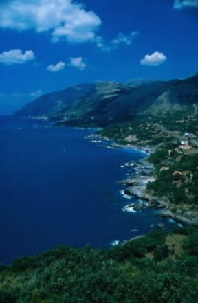 Basilicata. Veduta del golfo di Policastro.De Agostini Picture Library / A. Vergani