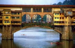 Firenze. Ponte Vecchio.De Agostini Picture Library/G. Berengo Gardin