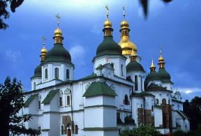 Ucraina. La cattedrale di S. Sofia a Kijev, risalente al sec. XI.De Agostini Picture Library/W. Buss Ucraina. La cattedrale di S. Sofia a Kijev, risalente al sec. XI.De Agostini Picture Library/W. Buss