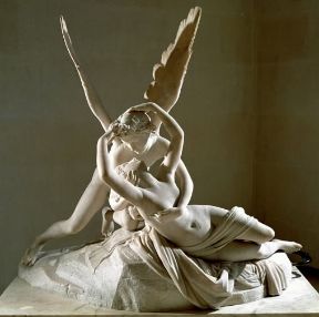 Antonio Canova. Amore e Psiche (Parigi, Louvre).De Agostini Picture Library
