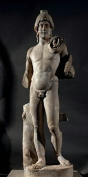 Marte. Statua romana del dio della guerra (Klagenfurt, Landesmuseum).De Agostini Picture Library/E. Lessing